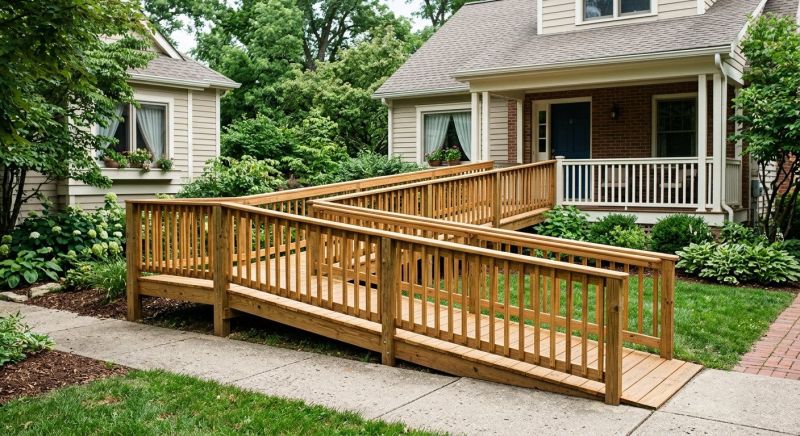 Porch Ramp Installation in Wilmington, NC