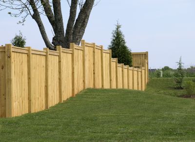 Rustic Fence Installation