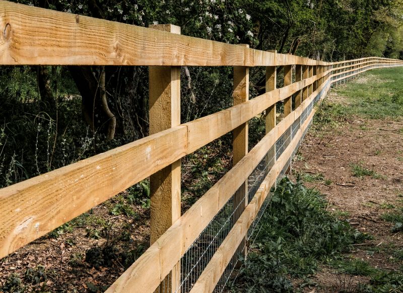 Post and Rail Fence